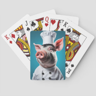Chef Pig Pokerkaarten