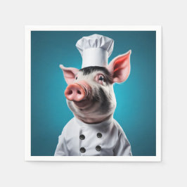 Chef Pig Servet