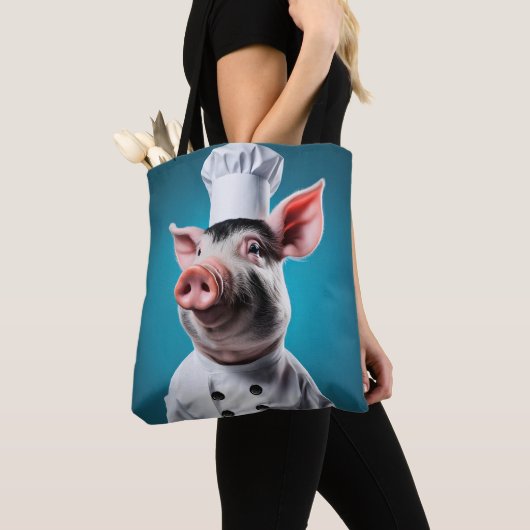 Chef Pig Tote Bag (Dichtbij)