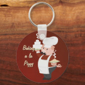 Chef Piggy Sleutelhanger (Voorkant)