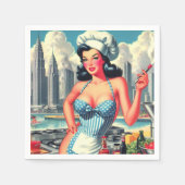 Chef Pin-up Servet (Voorkant)