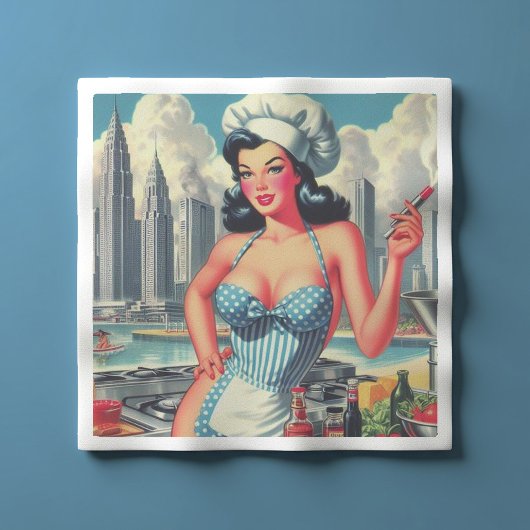 Chef Pin-up Servet