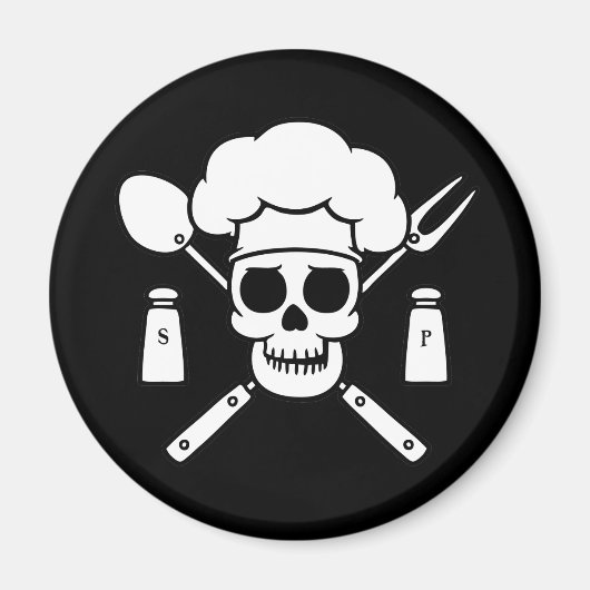 Chef Pirate Magneet (Voorkant)
