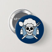 Chef Pirate Ronde Button 5,7 Cm (Voorkant /achterkant)
