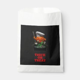 Chef Pompoen Ketel Trick or Treat Halloween Bedankzakje