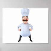 Chef-Poster Poster (Voorkant)