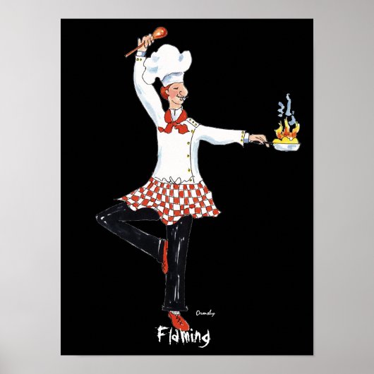 chef-poster poster (Voorkant)