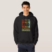 Chef Pro Unlocked Vintage Style Unique Hoodie (Voorkant volledig)