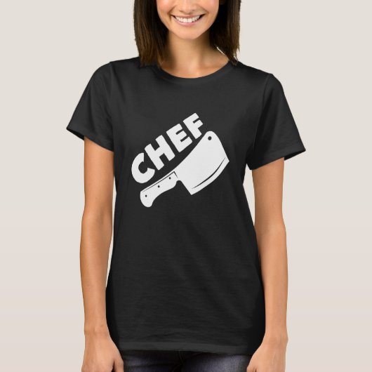 Chef Proud Baker Sous Culinary Gangster Kitchen T-shirt (Voorkant)