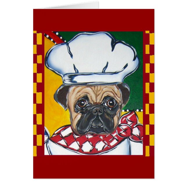Chef Pug (Voorkant)