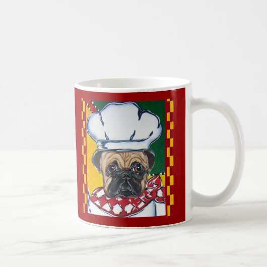 Chef Pug Koffiemok (Rechts)