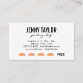 Chef Punch Kaart Klantenkaartje (Achterkant)