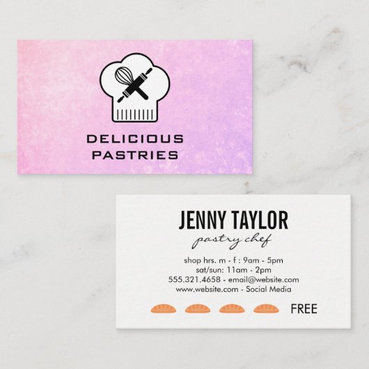 Chef Punch Kaart Klantenkaartje