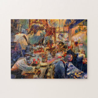 Chef puzzle legpuzzel