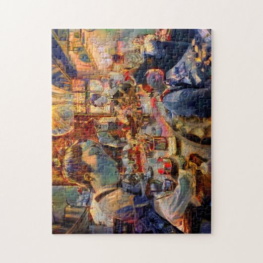 Chef puzzle legpuzzel (Verticaal)