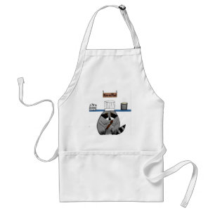 Chef Raccoon Apron Standaard Schort