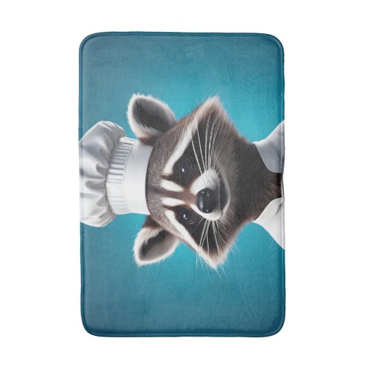 Chef Raccoon Badmat (Voorkant Verticaal)