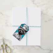 Chef Raccoon Cadeaulabel (Met Touw)