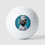 Chef Raccoon Golfballen (Voorkant)