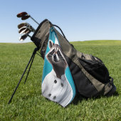 Chef Raccoon Golfhanddoek (Groen)