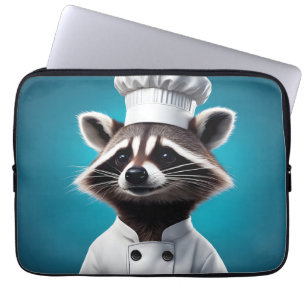 Chef Raccoon Laptop Sleeve