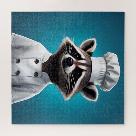 Chef Raccoon Legpuzzel (Horizontaal)