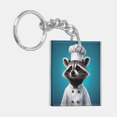 Chef Raccoon Sleutelhanger (Voorkant Links)