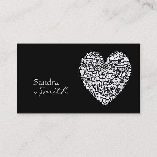 Chef Restaurant Eigenaar/Manager Visitekaartje (Voorkant)