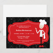 Chef Restaurant Kaart (Voorkant / Achterkant)