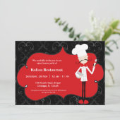 Chef Restaurant Kaart (Staand voorkant)