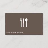 chef | restaurant visitekaartje (Voorkant)