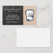 chef | restauranteigenaar visitekaartje (Voorkant / Achterkant)