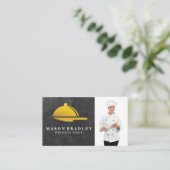 Chef | Restaurantmanager | Catering Visitekaartje (Staand voorkant)