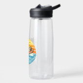 Chef Retro Sunset Design Waterfles (Links)