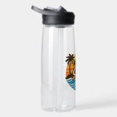 Chef Retro Sunset Design Waterfles (Rechts)