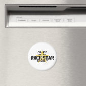 Chef Rock Star van Night Magneet (Insitu (Vaatwasser))