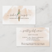 Chef Rolling Pin Bakery Visitekaartje (Voorkant / Achterkant)