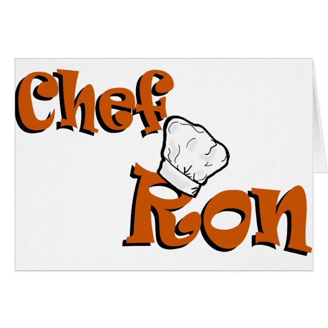 Chef Ron (Voorkant Horizontaal)