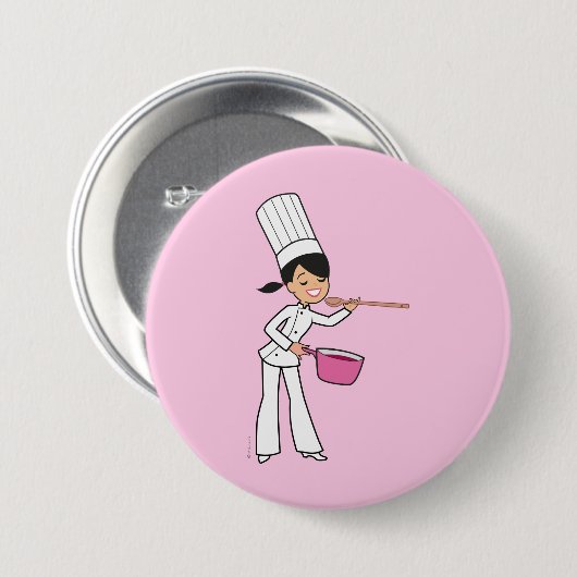 Chef Ronde Button 7,6 Cm (Voorkant /achterkant)