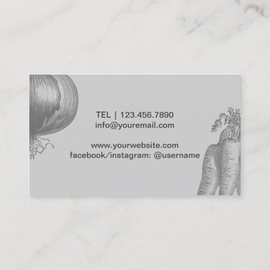 Chef Roos Gold Label  groenten (Achterkant)