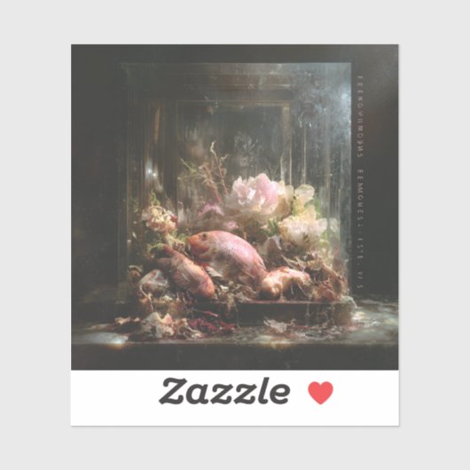 Chef’s Kiss — Gothic Fine Art  Sticker (Vel)