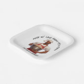 Chef Santa - Borden Papieren Bordje (Gebogen)