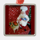 CHEF SANTA CHRISTMAS ORNAMENT (Voorkant)