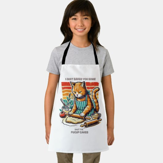 Chef-Schort met kat bakbeker taarten Schort (Insitu)