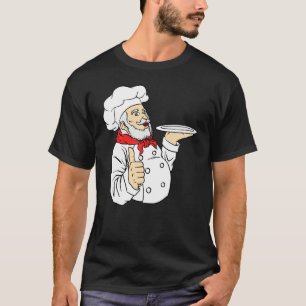 Chef Schort Pet Cook Foodie Gourmet Connoisseur T-shirt