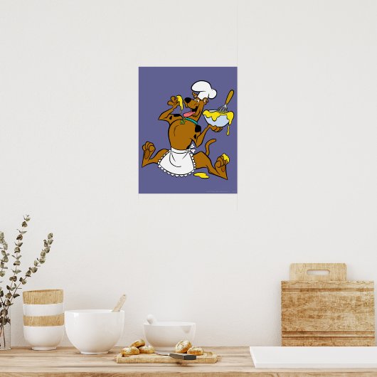 Chef Scooby-Doo Thanksgiving Poster (Keuken)