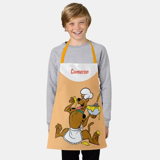 Chef Scooby-Doo Thanksgiving Schort (Gedragen)