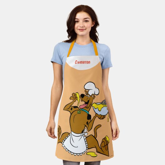 Chef Scooby-Doo Thanksgiving Schort (Gedragen)