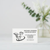 Chef Servin Food | Catering | Leveringsdienst Visitekaartje (Staand voorkant)