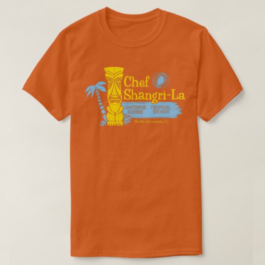 Chef ShangriLa T-shirt (Design voorkant)